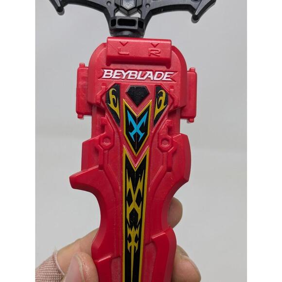 Beyblade Burst Evolution Hasbro Xcalius Red Sword Launcher Only Anime Bey Toy - Picture 3 of 4